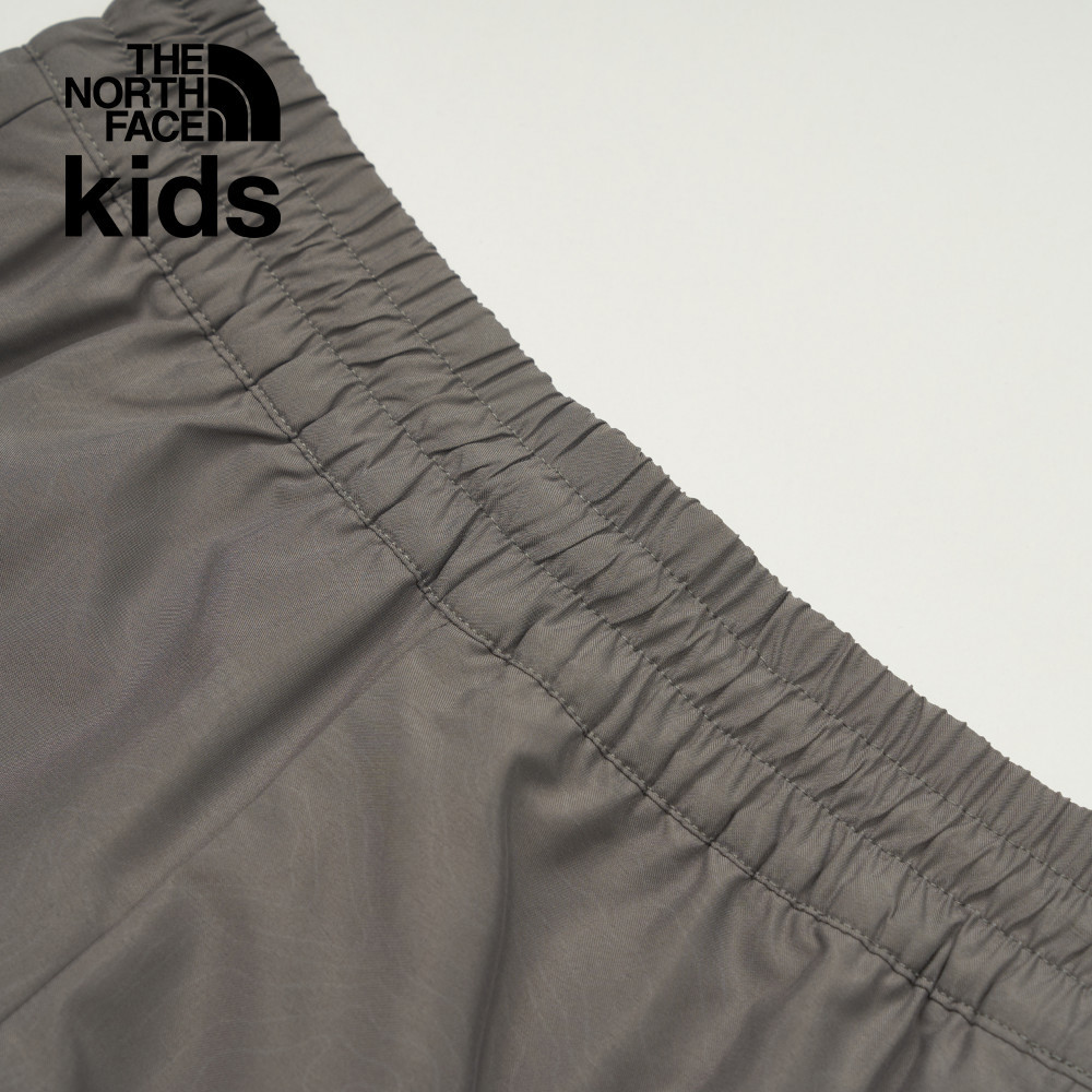 The North Face北面兒童灰黑拼接DWR防潑水短褲｜8BE89Y7