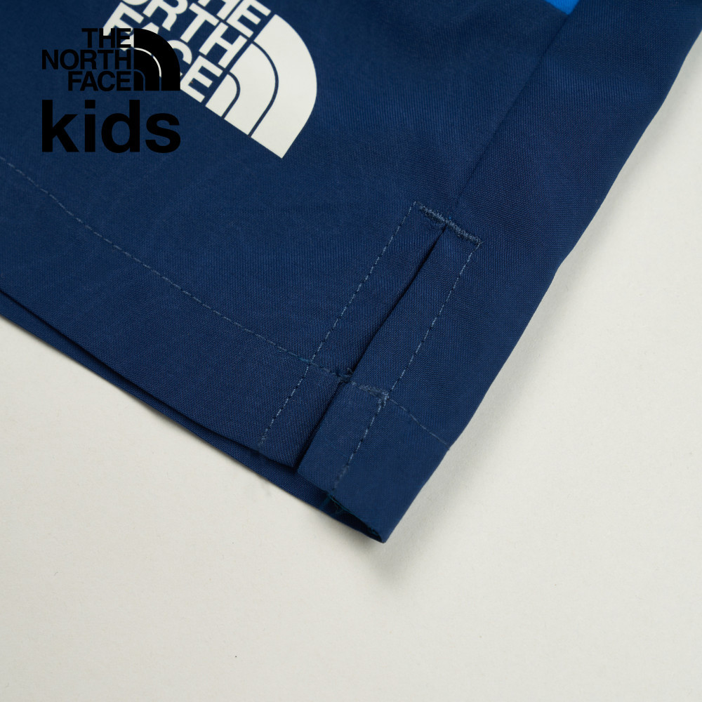 The North Face北面兒童藍色DWR防潑水短褲｜8BE8BU0