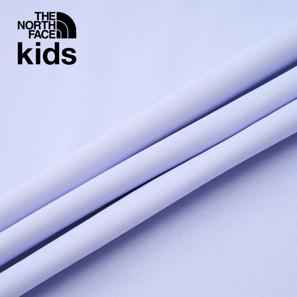 The North Face北面兒童紫色UPF防曬山脈印花短袖T恤｜8DD20VI
