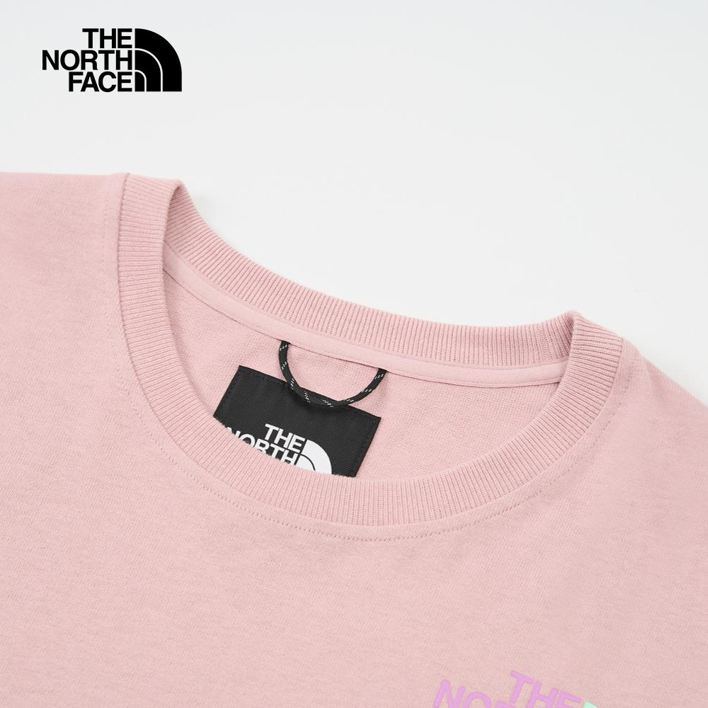 UE男款粉紅色大尺寸LOGO印花短袖T恤｜81M10SO