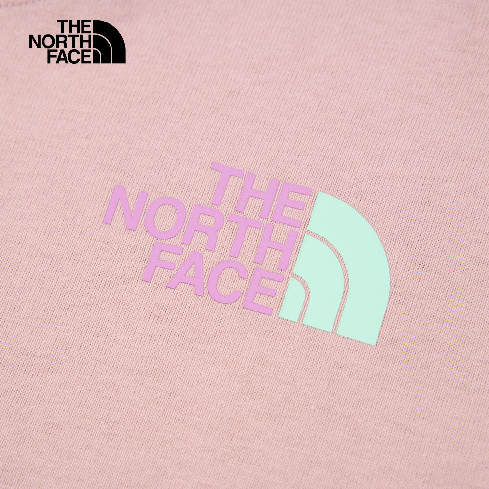 UE男款粉紅色大尺寸LOGO印花短袖T恤｜81M10SO