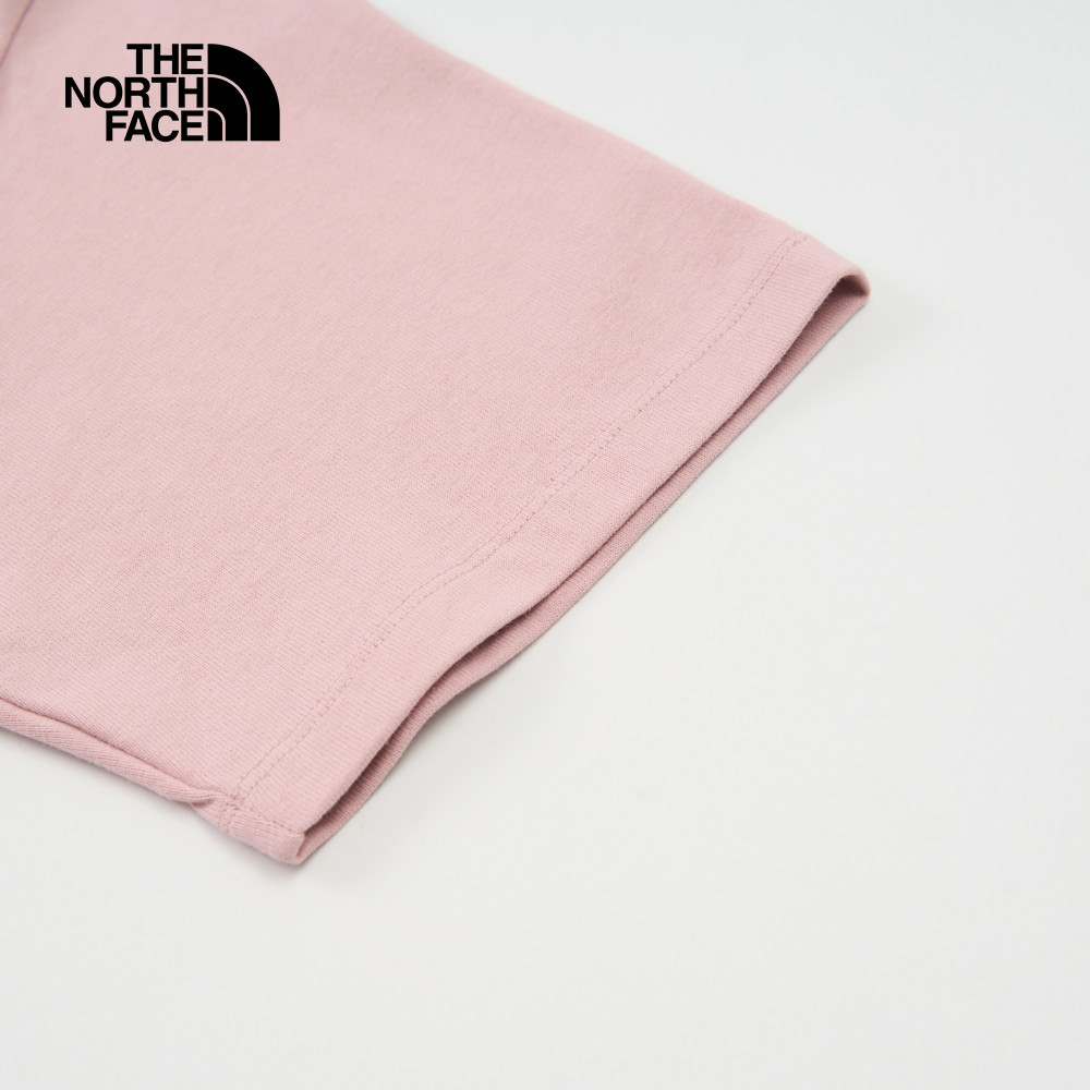 UE男款粉紅色大尺寸LOGO印花短袖T恤｜81M10SO