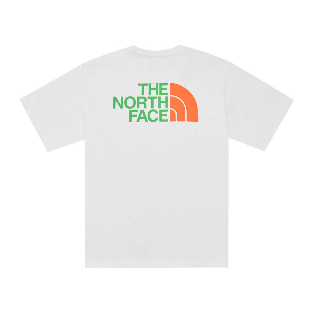 UE男款白色大尺寸LOGO印花短袖T恤｜81M1ZIN