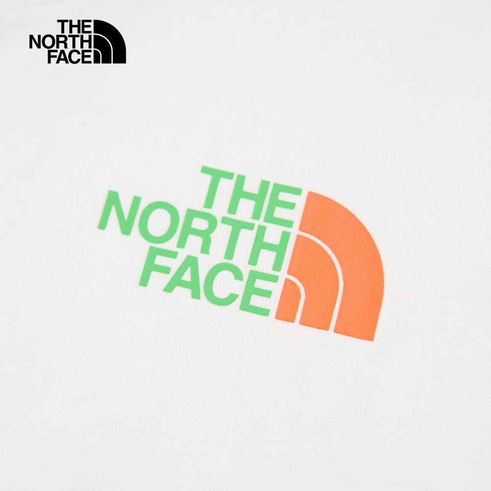 UE男款白色大尺寸LOGO印花短袖T恤｜81M1ZIN