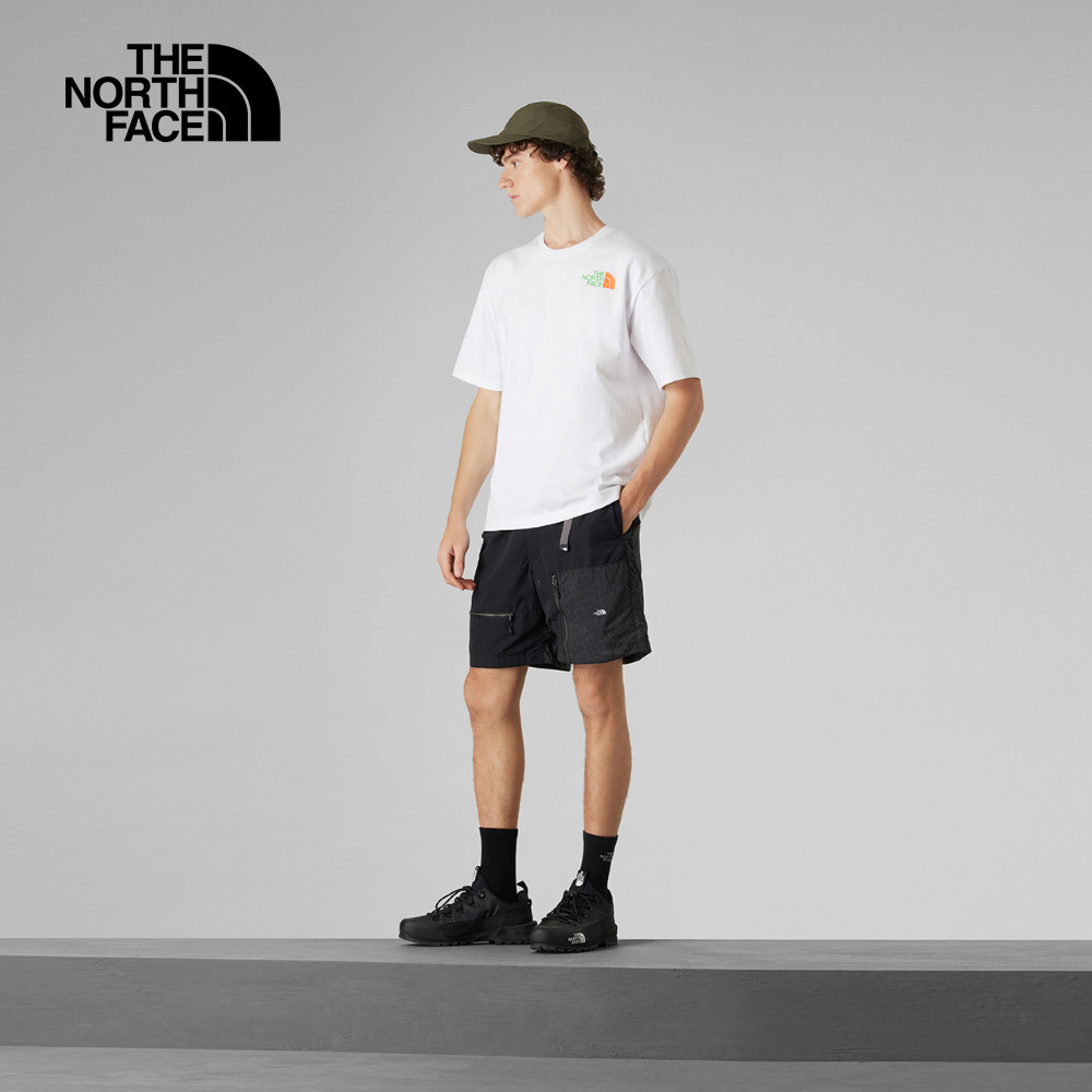 UE男款白色大尺寸LOGO印花短袖T恤｜81M1ZIN