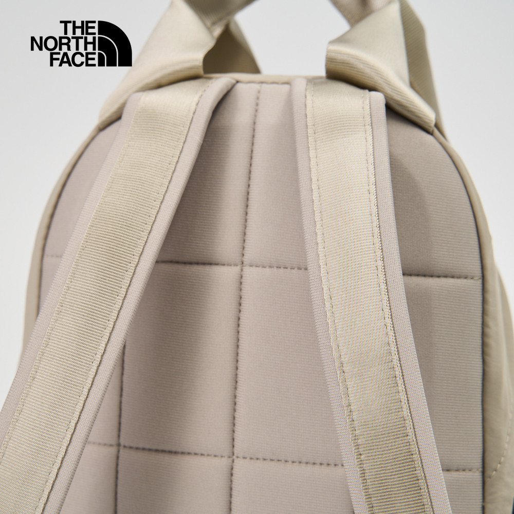 The North Face北面男女款棕色DWR防潑水大容量休閒後背包｜81DV1I4