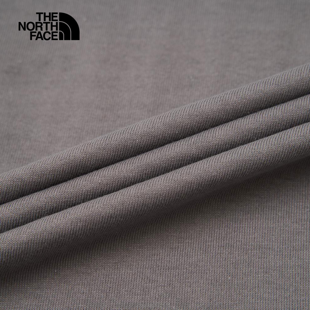 UE男款灰色純棉舒適短袖T恤｜8BTV0UZ