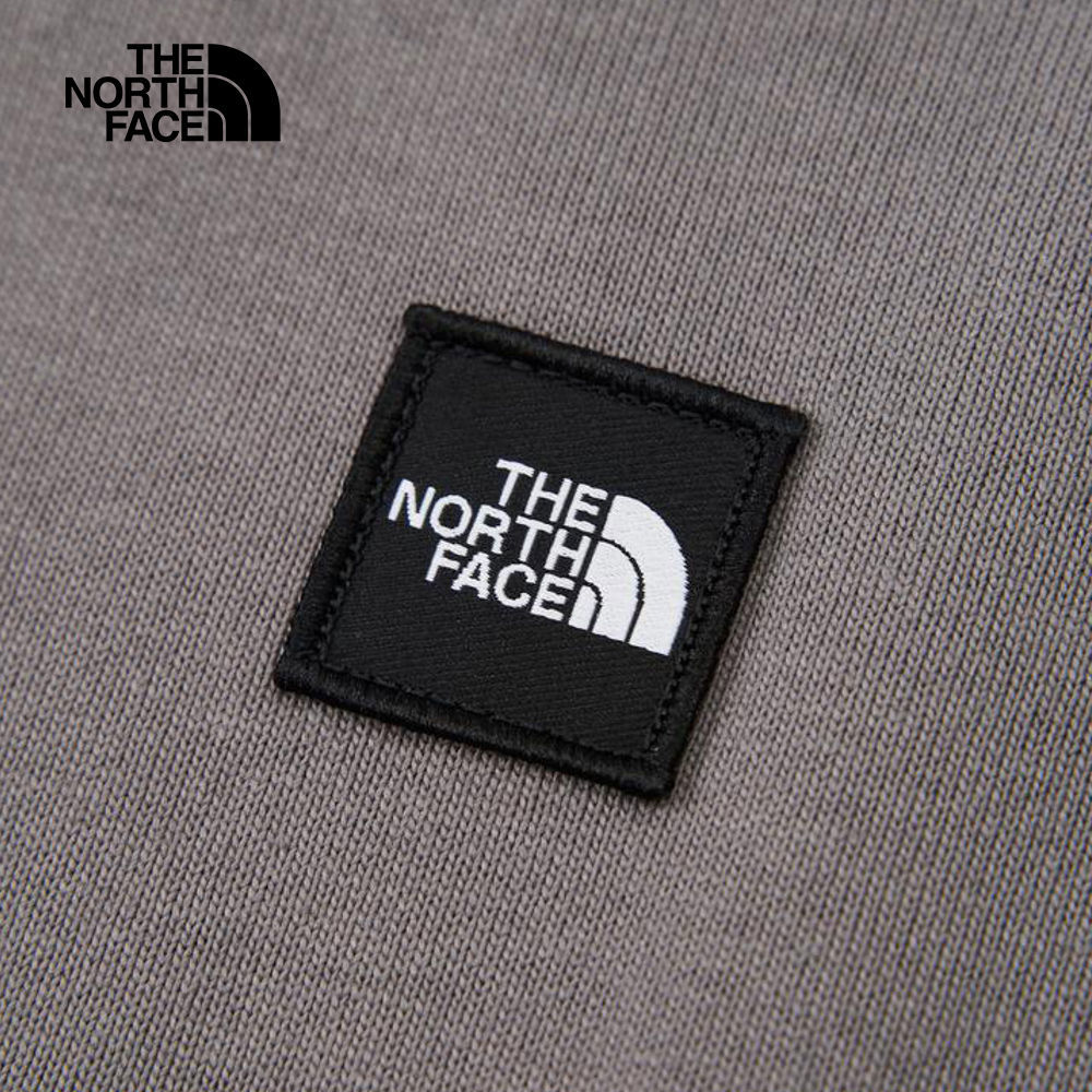 UE男款灰色純棉舒適短袖T恤｜8BTV0UZ