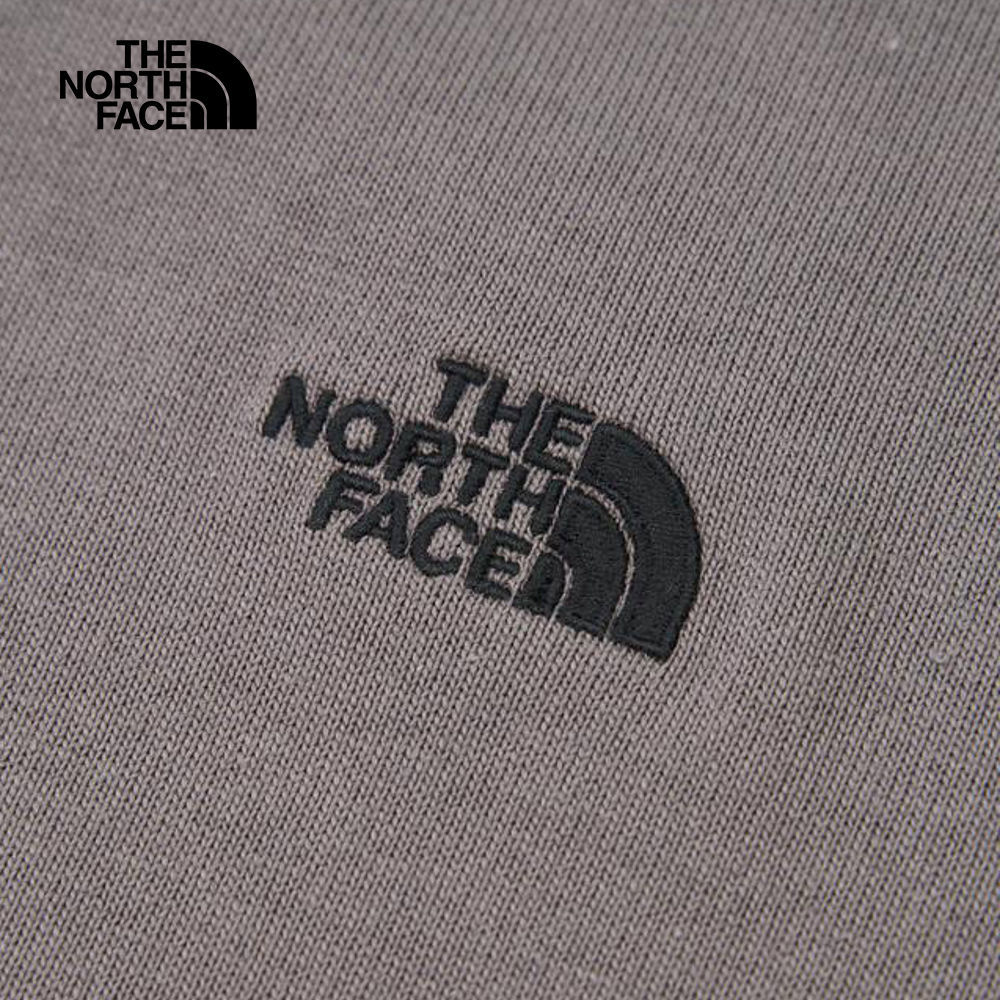 UE男款灰色純棉舒適短袖T恤｜8BTV0UZ