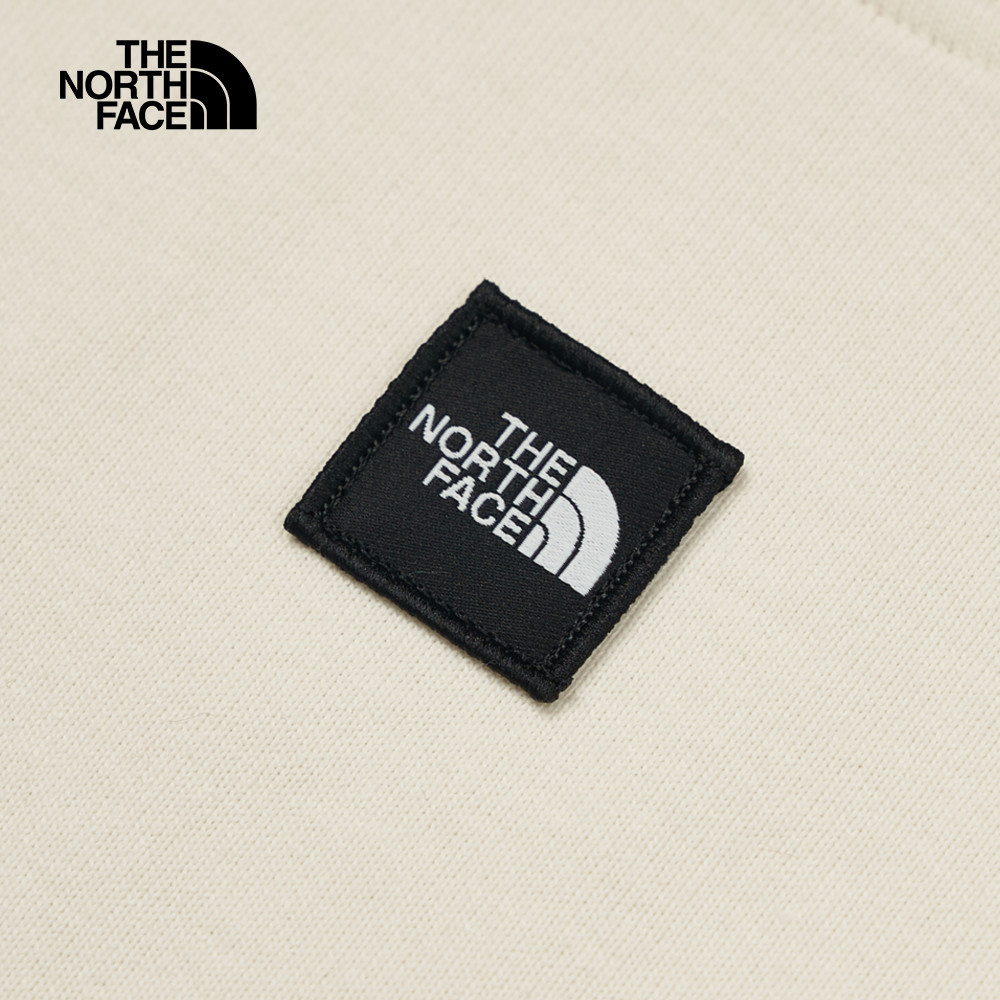 UE男款米白色純棉舒適短袖T恤｜8BTVQLI