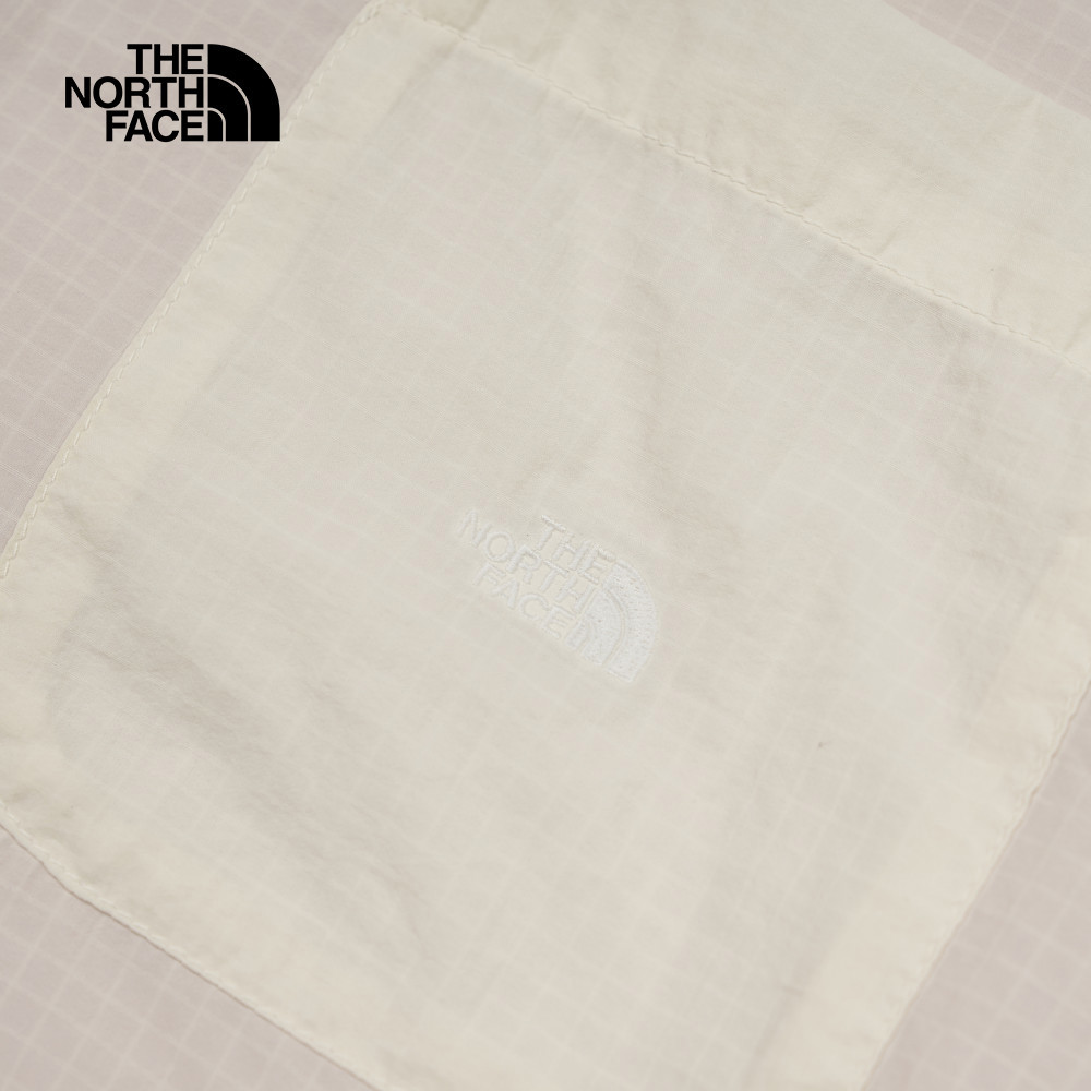 UE男款米白色舒適透氣短袖襯衫｜8CKPQLI