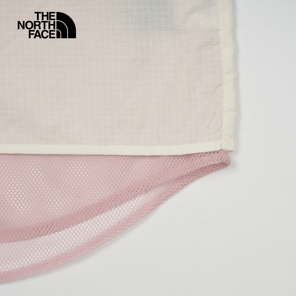 UE男款米白色舒適透氣短袖襯衫｜8CKPQLI