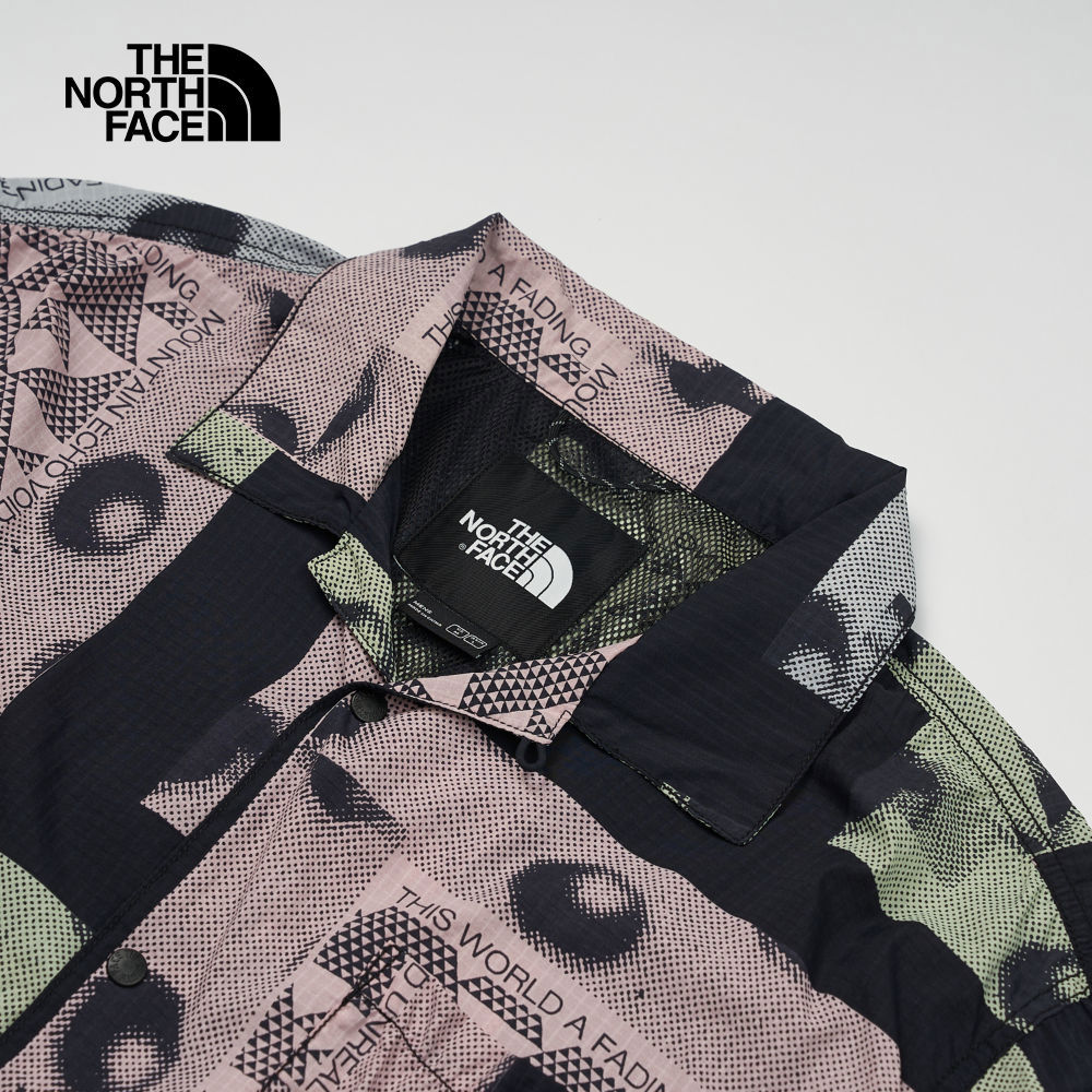 UE男款宇宙黑印花短袖襯衫｜8CKQJK3