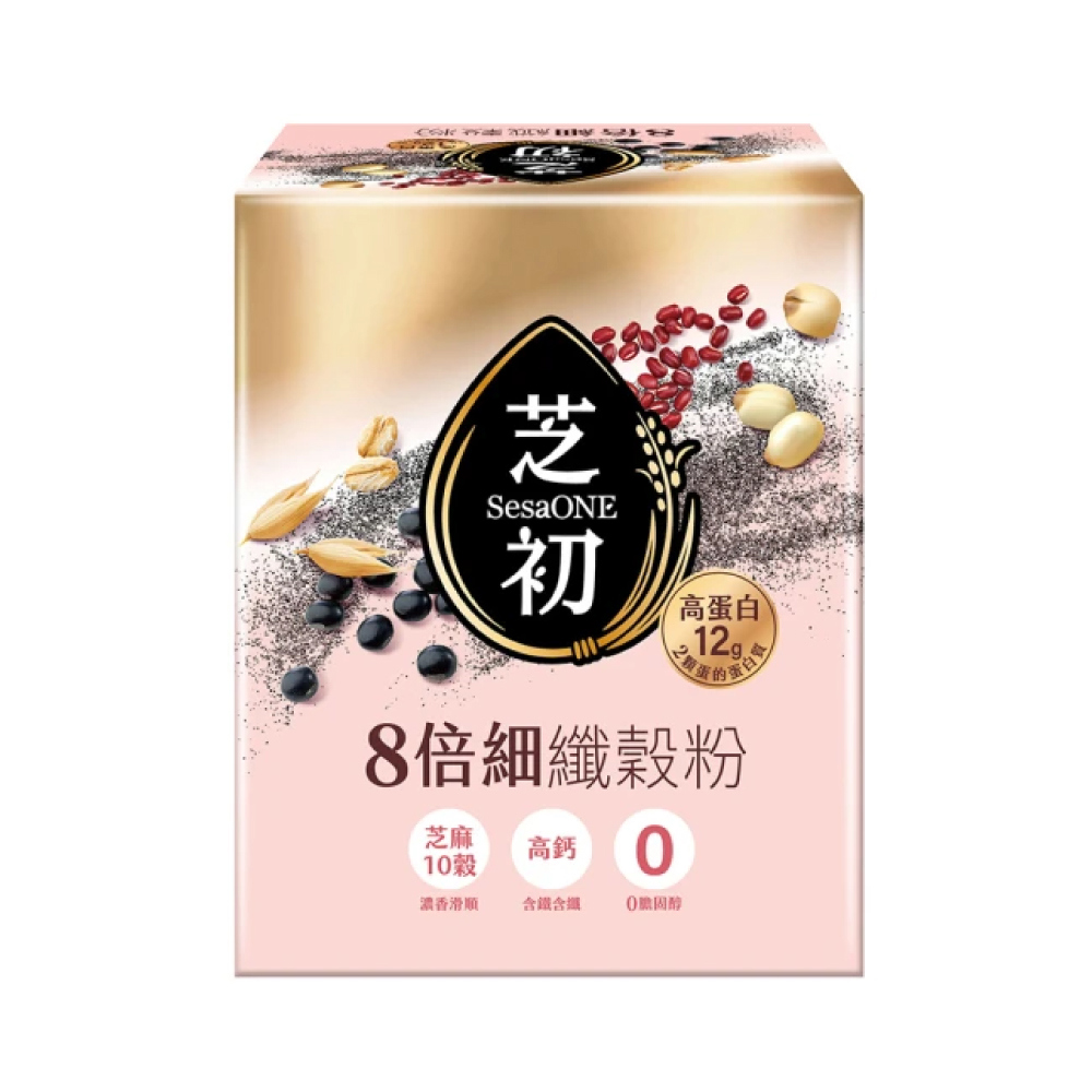 SesaONE 芝初 8倍細高蛋白纖穀粉 (25g/10包/盒)【杏一】