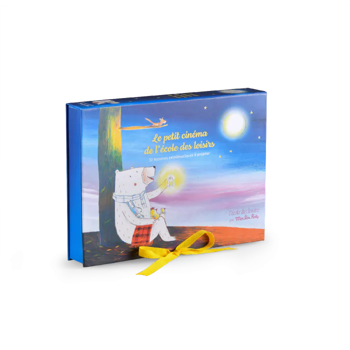 法國 Moulin Roty 故事手電筒劇院組旗艦版-白熊