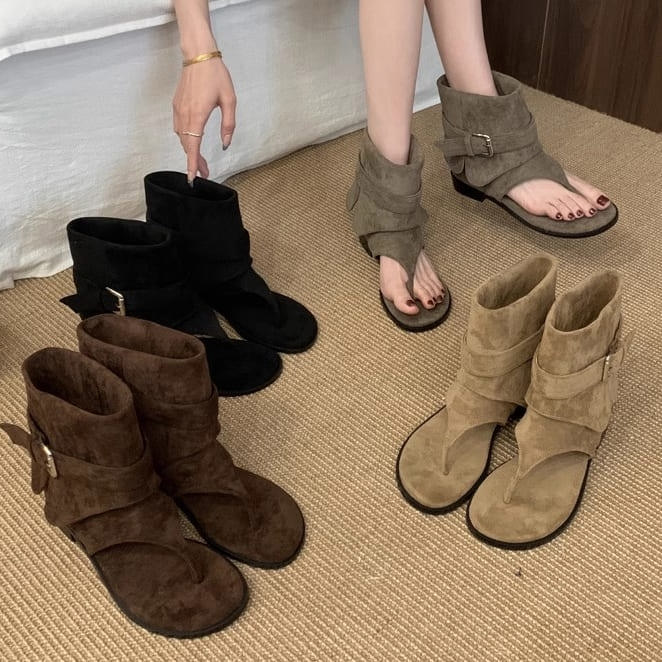 低跟涼鞋- 白鳥麗子