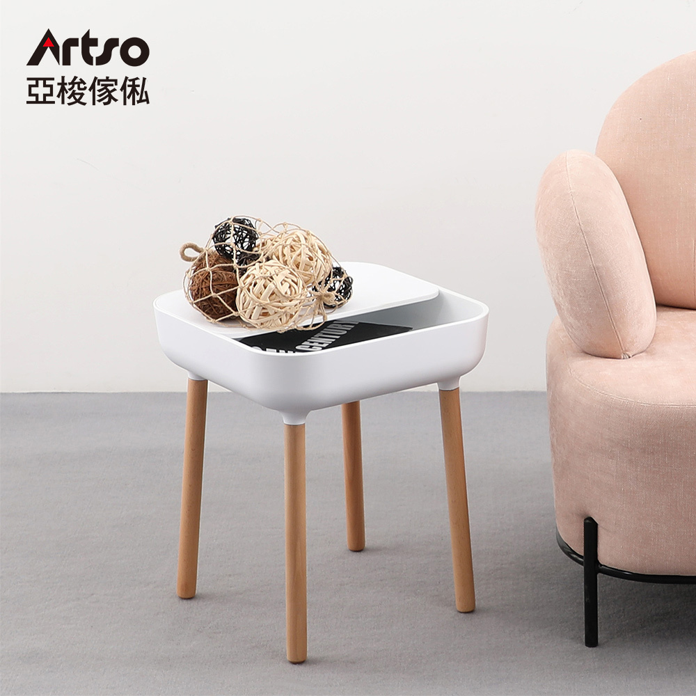 【網路獨家】掀豆邊桌(雲白/霧灰/抹茶/芥黃)