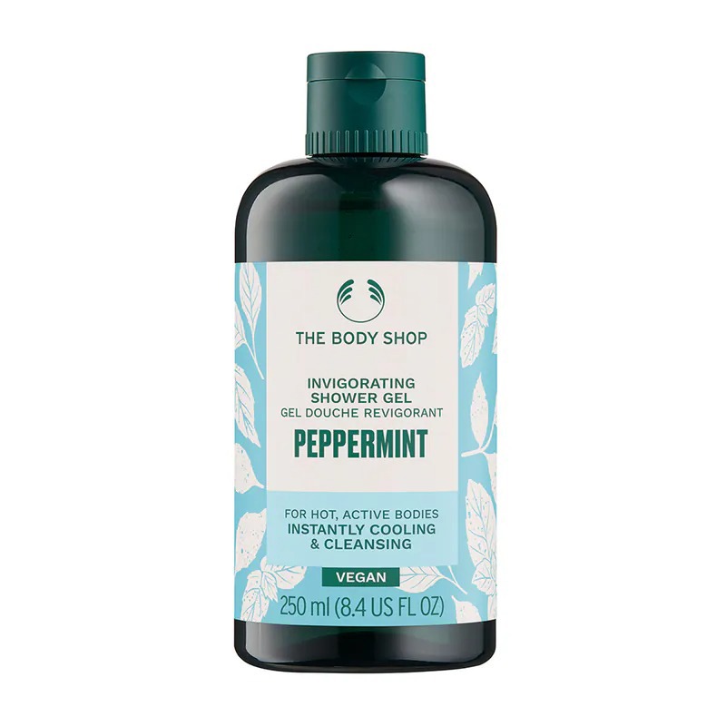 【THE BODY SHOP】2件85折↘薄荷沁涼沐浴膠-250ML