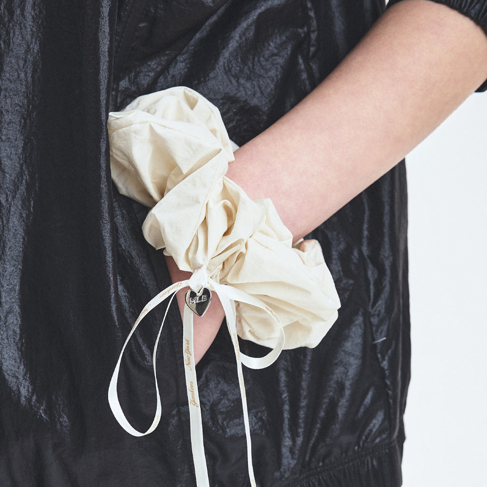 MLB 緞帶髮帶 大腸髮圈 紐約洋基隊 (3AETB025N-50CRS)