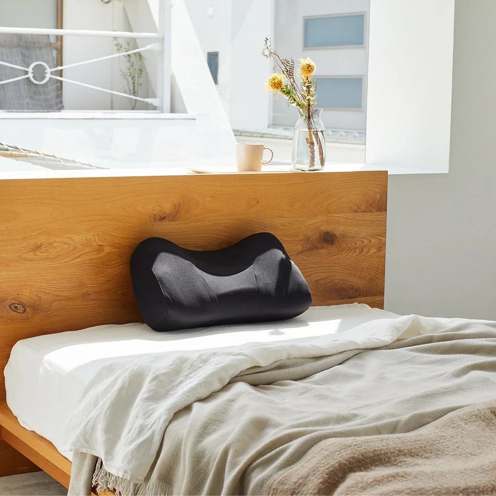 【RAKUNA】AZ-569N整體按摩枕NEW(黑)-廠商直送