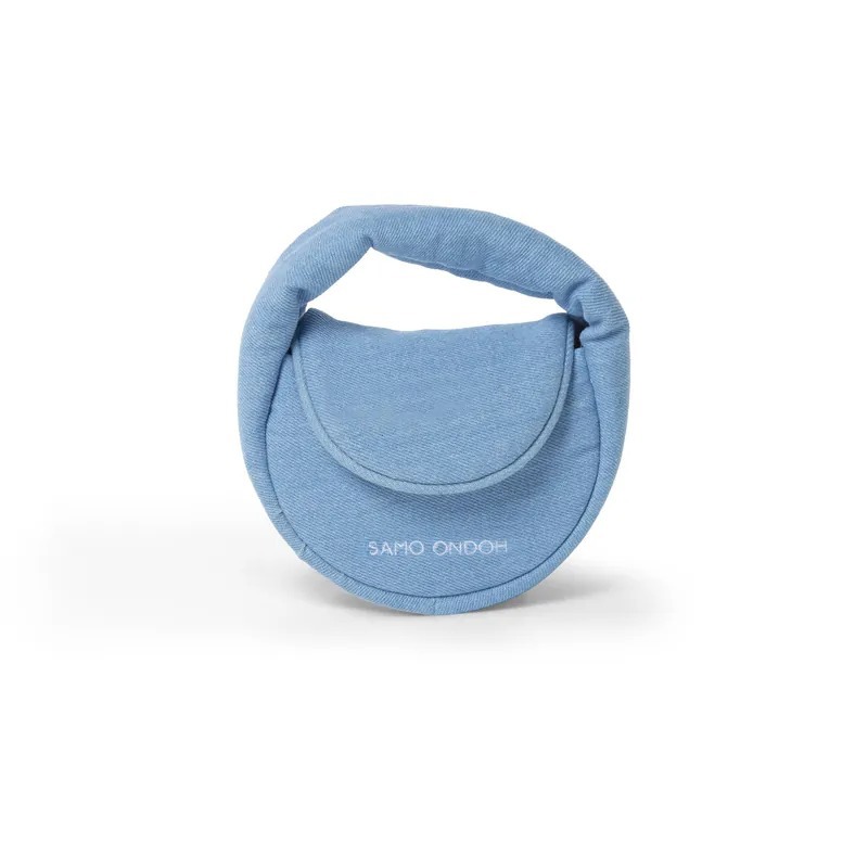 【SAMO ONDOH】限時6折★Flap Mug Bag Mini - denim