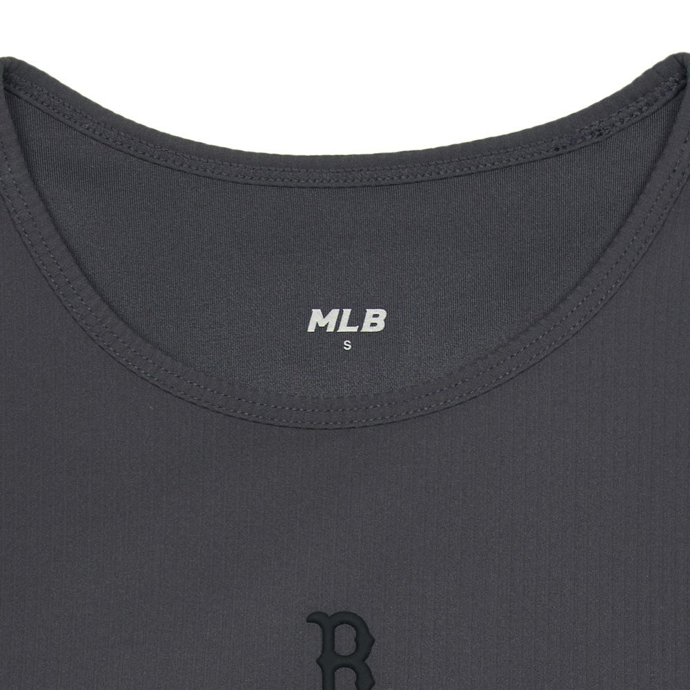 MLB 背心 Bra Top 涼感 抗UV 波士頓紅襪隊 (3FTKB0253-43CGS)