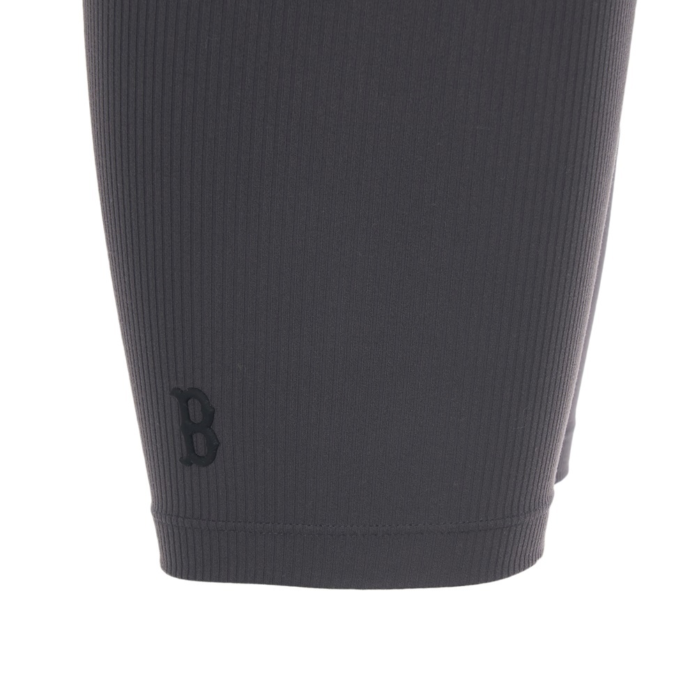 MLB 瑜珈短褲 五分褲 單車褲 緊身短褲 波士頓紅襪隊 (3FLGB0453-43CGS)