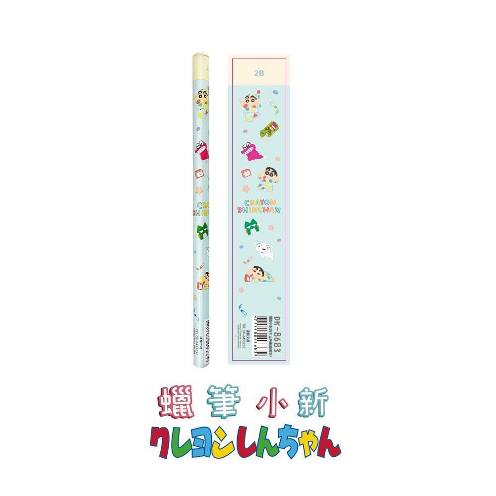 蠟筆小新 2B大三角鉛筆(單支)-睡衣