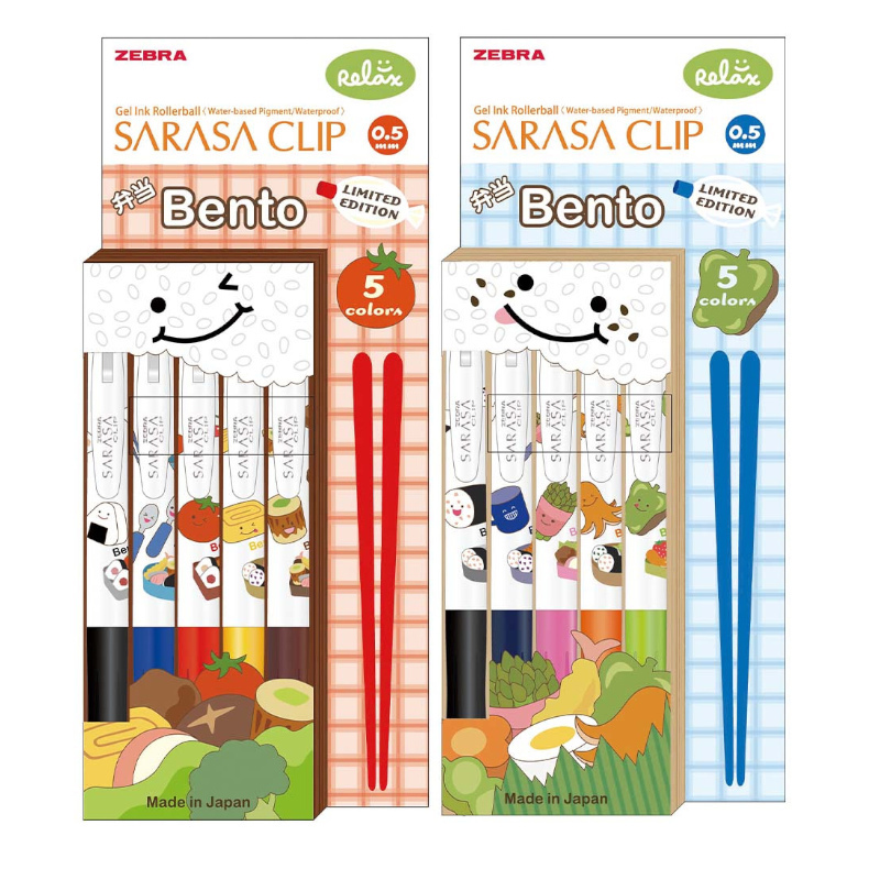 斑馬ZEBRA JJ15-SD-5C 日式便當鋼珠筆-紅/藍