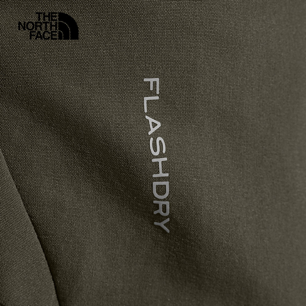 【10/26 00點限時搶購】The North Face北面男款灰褐色吸濕排汗休閒長褲｜8BA721L