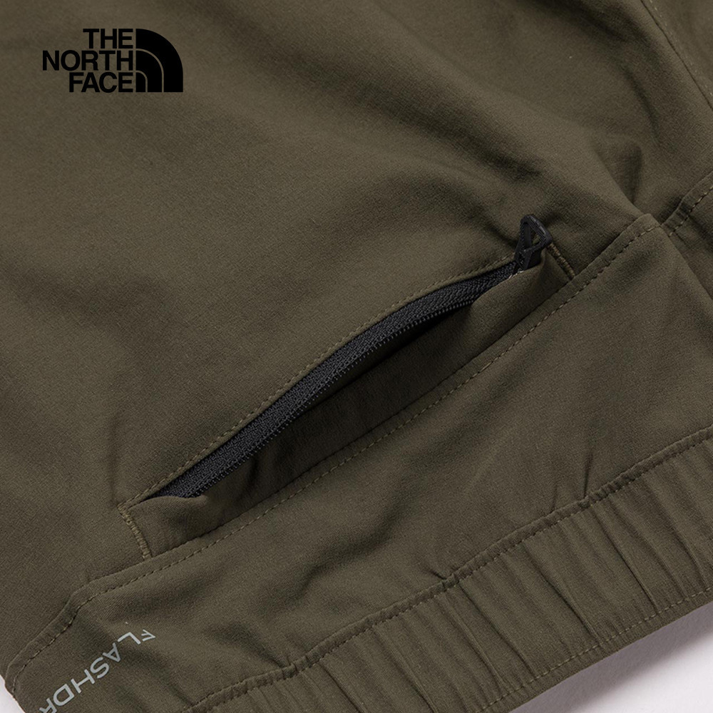 【10/26 12點限時搶購】The North Face北面男款綠色吸濕排汗休閒長褲｜8BA94FY