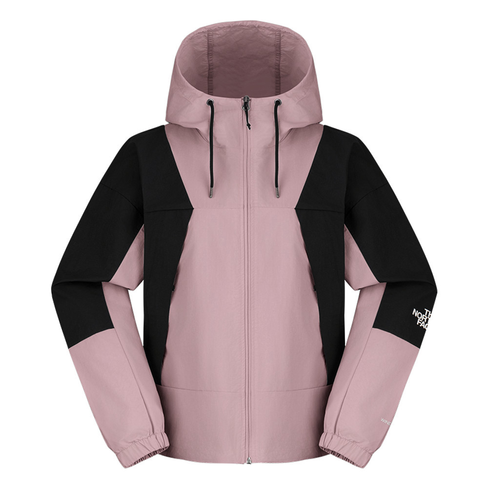 【10/24 12點週末限定】The North Face北面女款粉色DWR防潑水連帽外套｜8EXCF0I