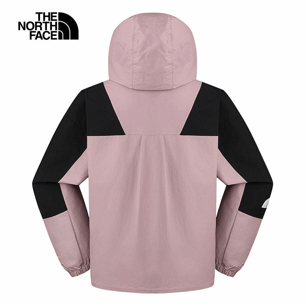 【10/24 12點週末限定】The North Face北面女款粉色DWR防潑水連帽外套｜8EXCF0I