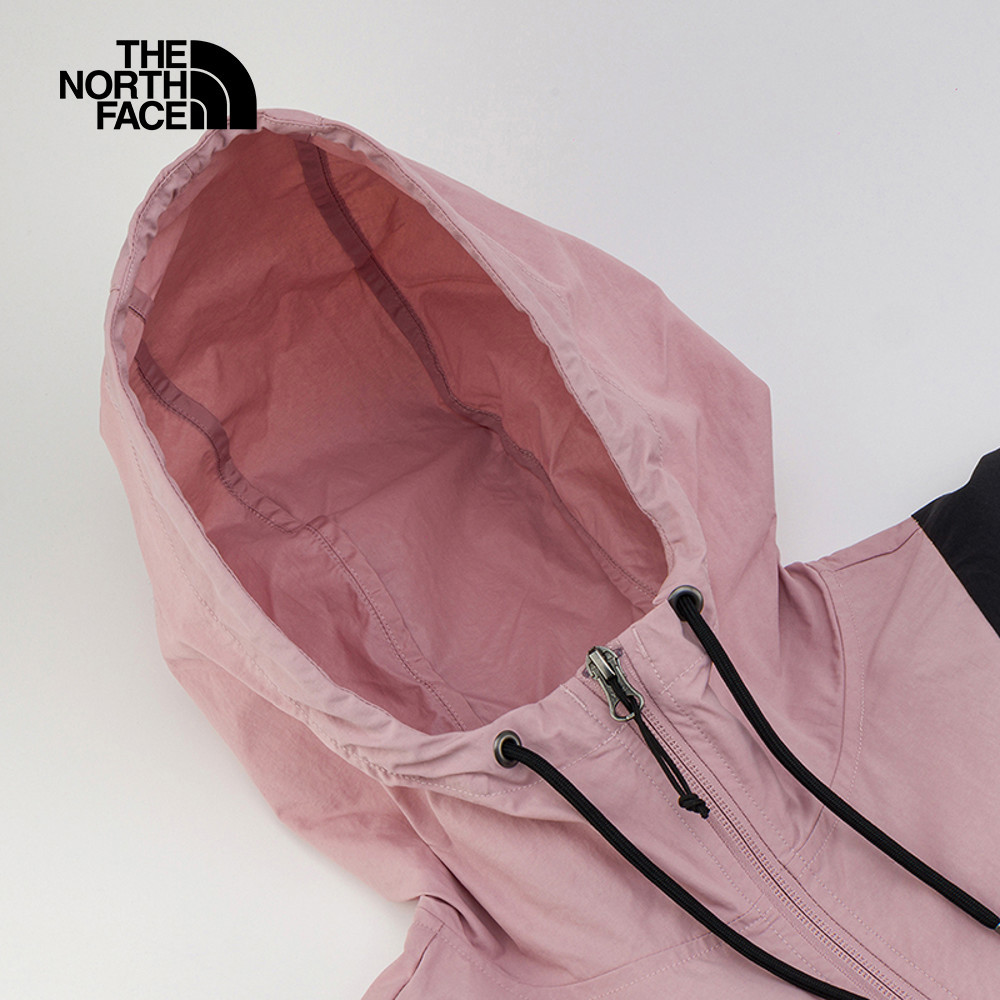 【10/24 12點週末限定】The North Face北面女款粉色DWR防潑水連帽外套｜8EXCF0I