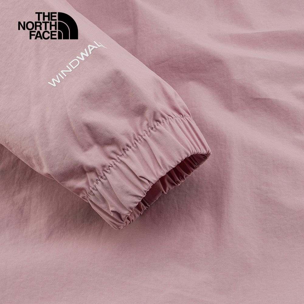 【10/24 12點週末限定】The North Face北面女款粉色DWR防潑水連帽外套｜8EXCF0I