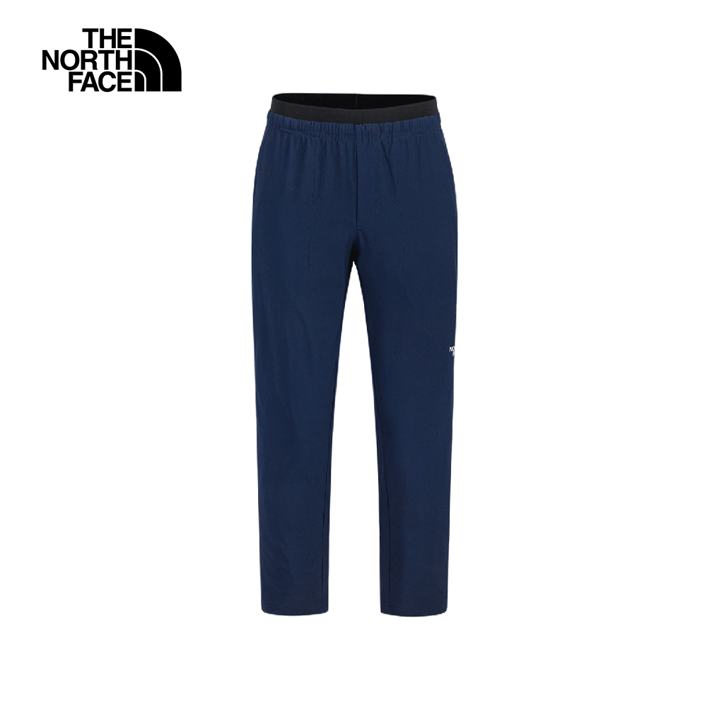 The North Face北面男款藍色DWR防潑水休閒長褲｜8EY28K2