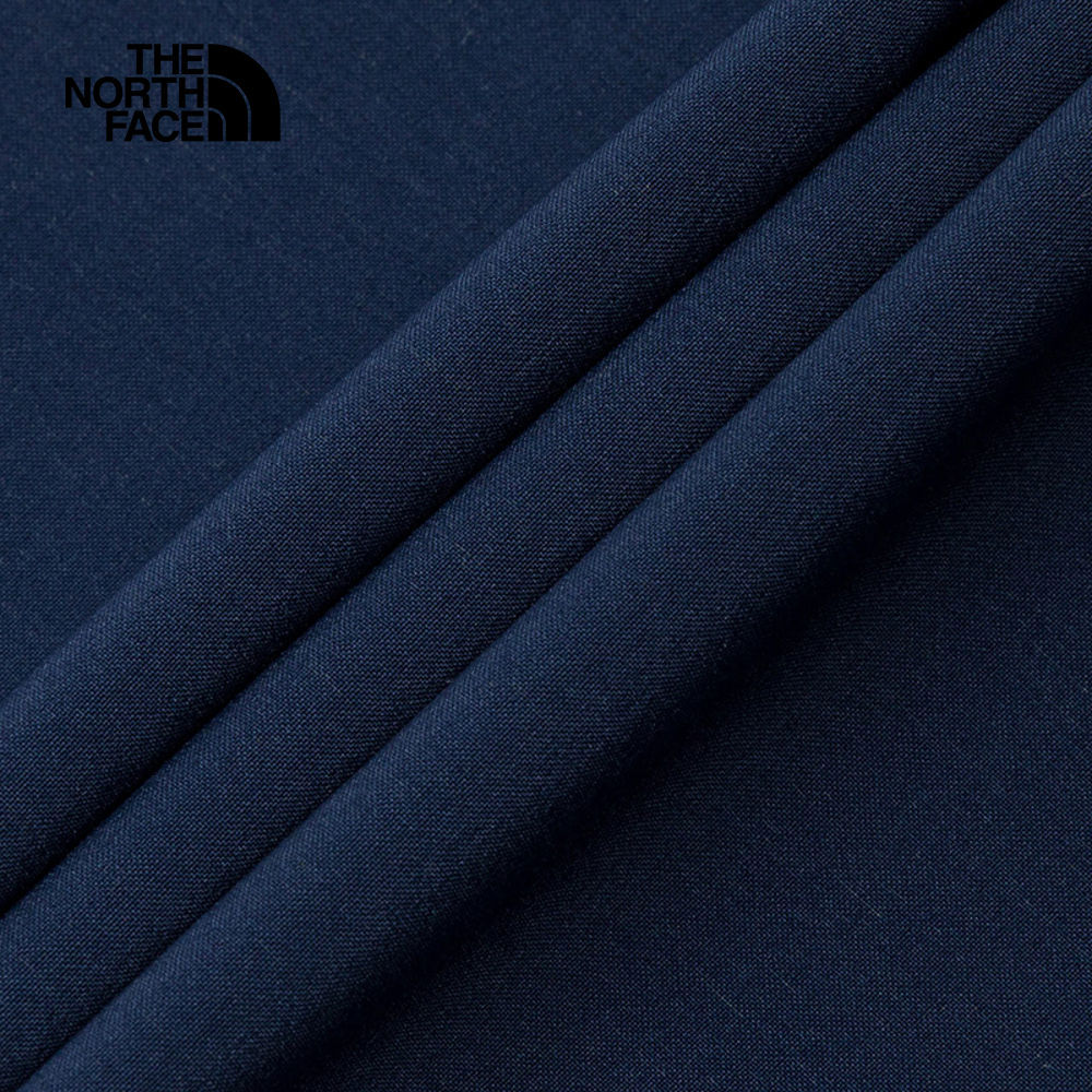 The North Face北面男款藍色DWR防潑水休閒長褲｜8EY28K2