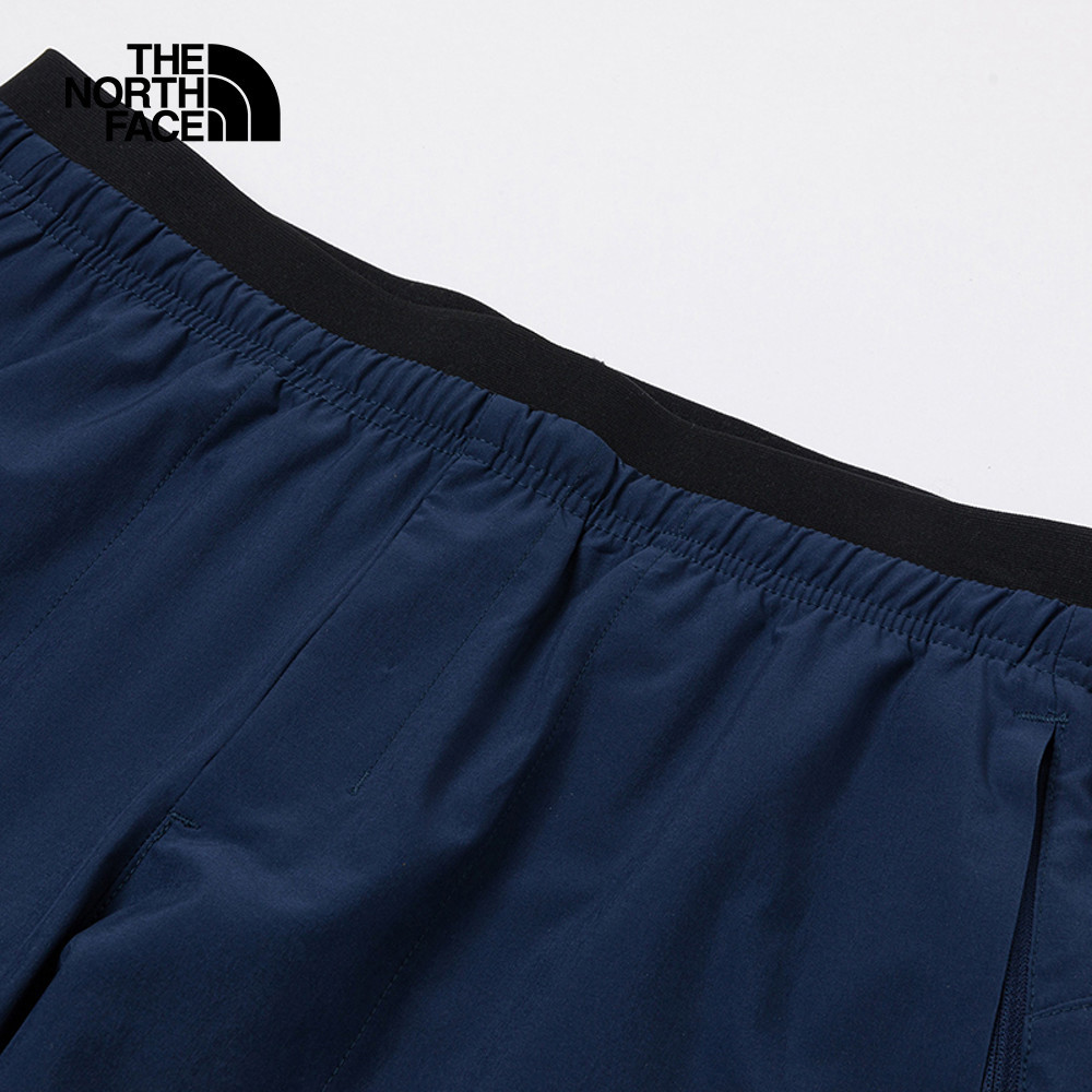 The North Face北面男款藍色DWR防潑水休閒長褲｜8EY28K2