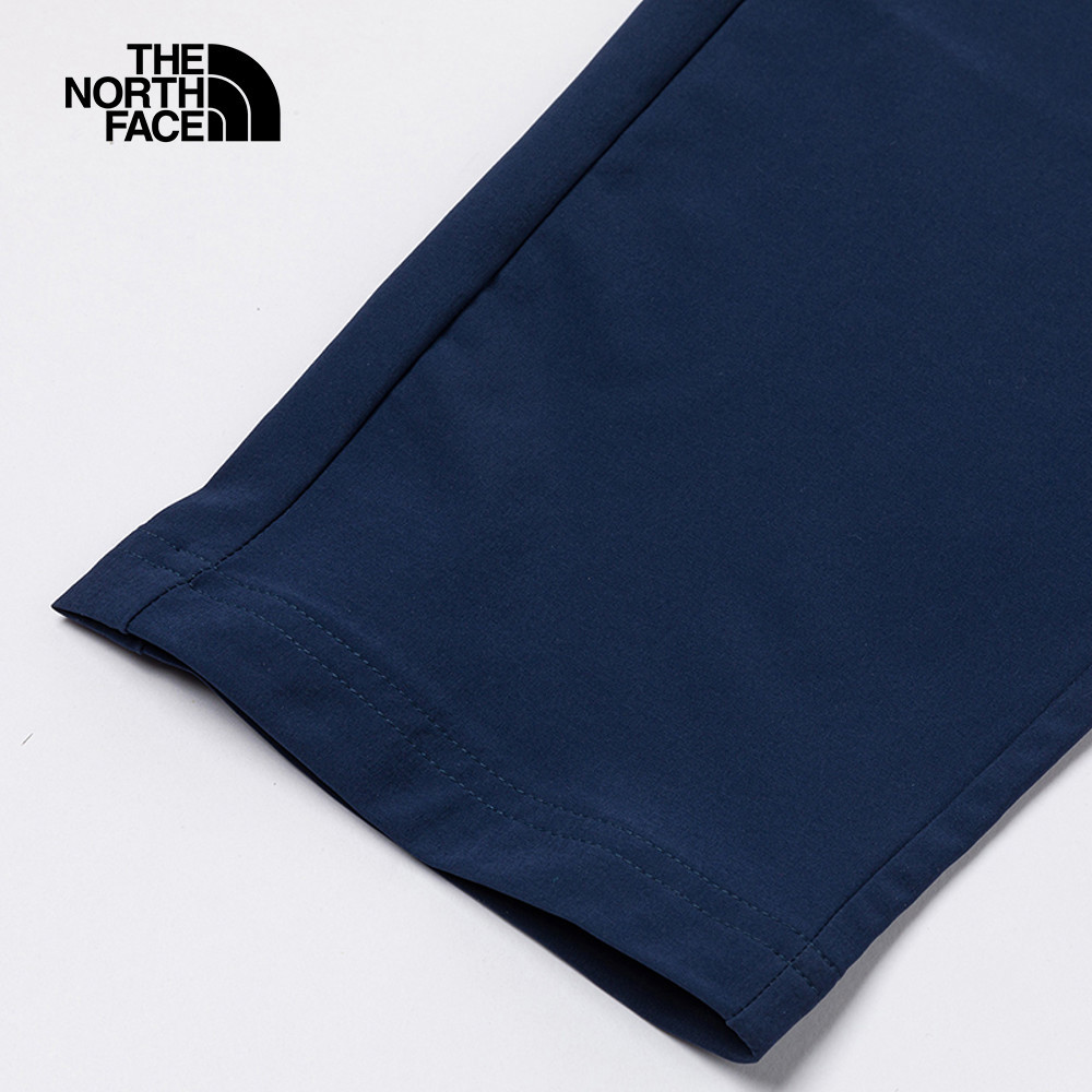 The North Face北面男款藍色DWR防潑水休閒長褲｜8EY28K2
