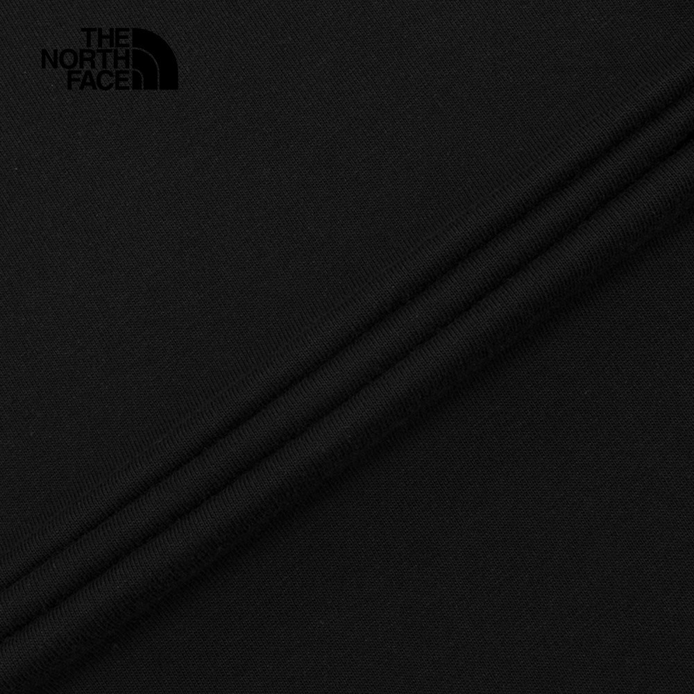 The North Face北面男女款黑色純棉短袖T恤｜8EY9JK3