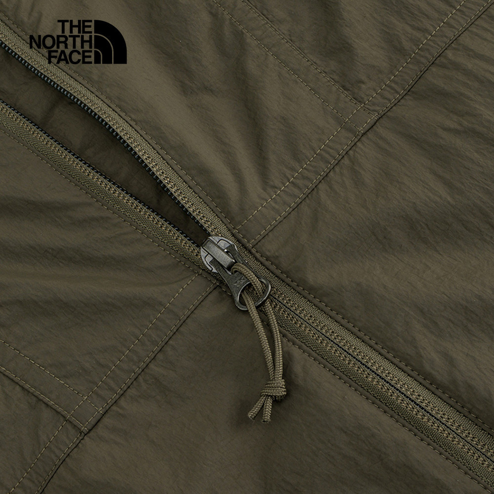 【10/24 12點週末限定】The North Face北面男款灰褐色DWR防潑水連帽外套｜8EZY21L