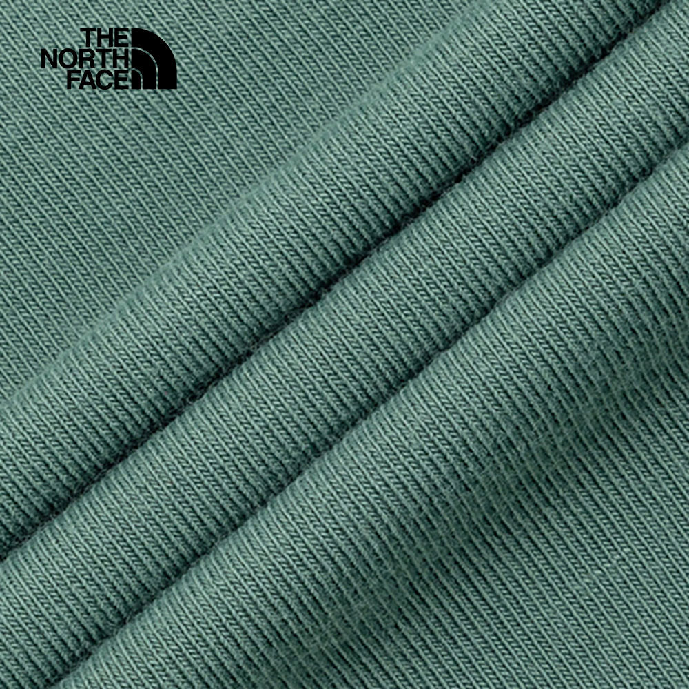 The North Face北面男款綠色吸濕排汗短袖T恤｜8EXVHCH