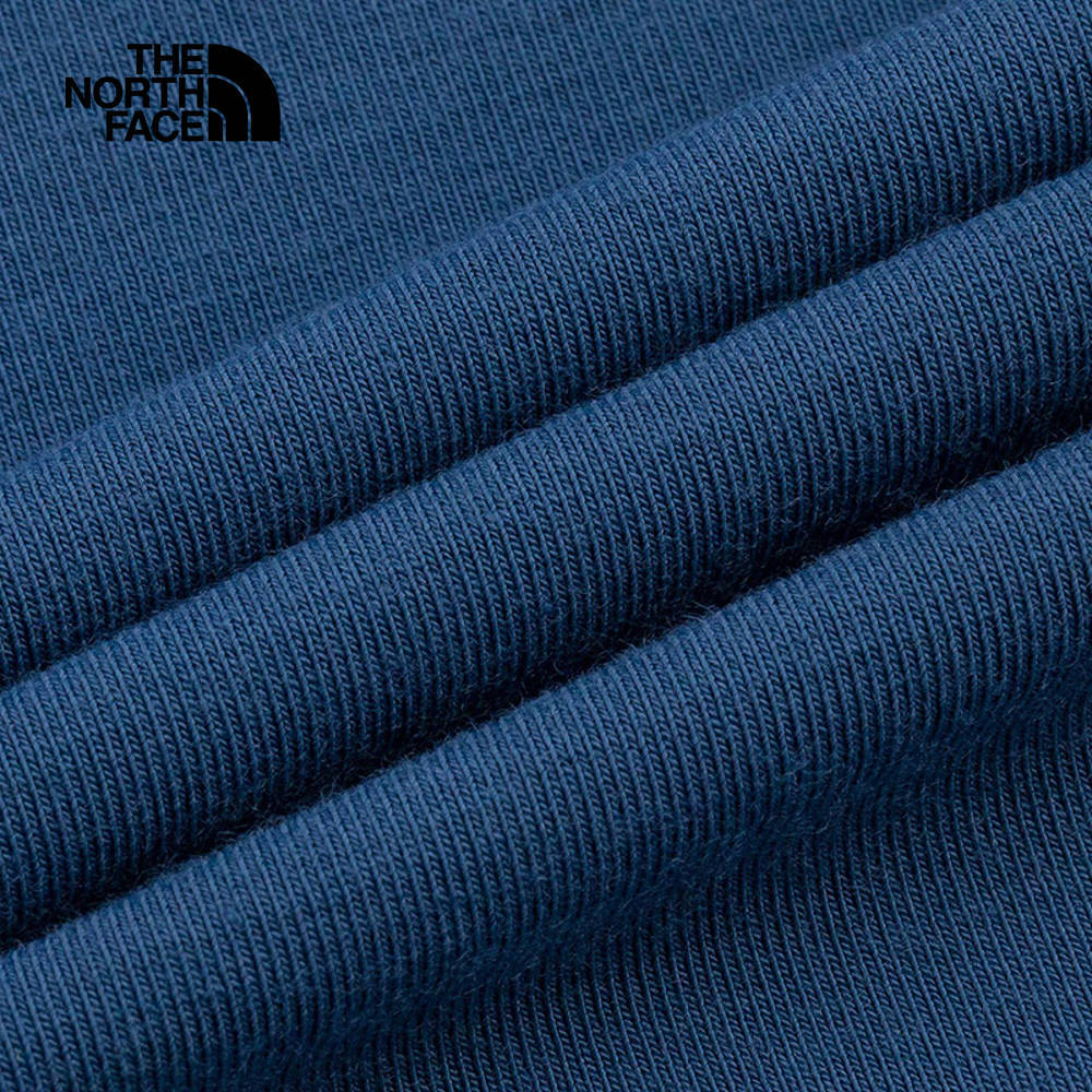 The North Face北面男款藍色吸濕排汗短袖POLO衫｜8EY5HDC