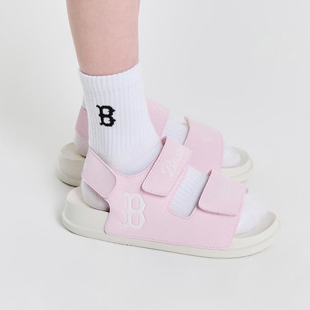 MLB KIDS 涼鞋 童鞋 波士頓紅襪隊 (7ASDCB453-43PKL)