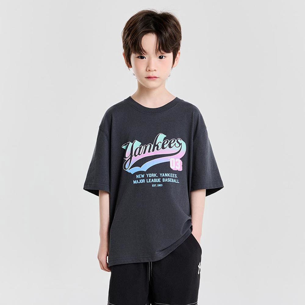MLB KIDS 短袖T恤 童裝 紐約洋基隊 (7ATSVT353-50CCS)