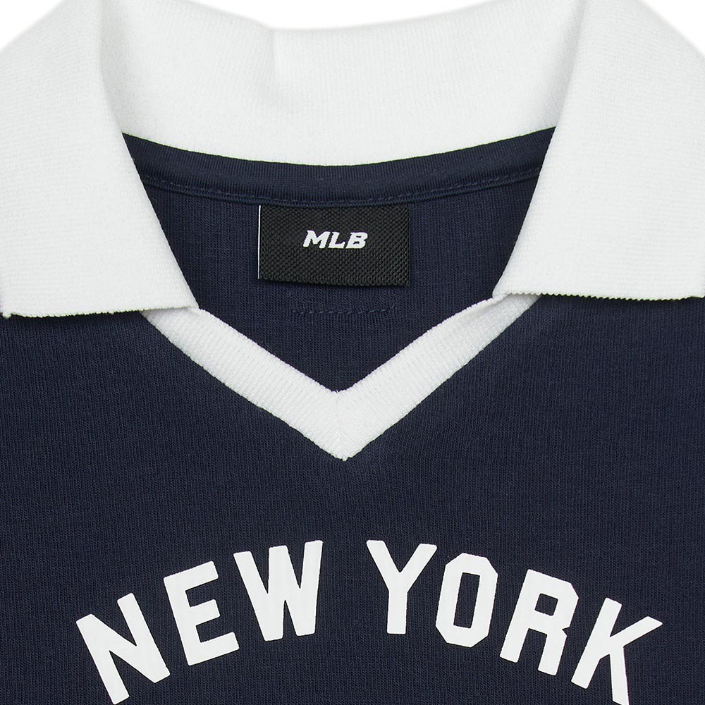 MLB KIDS 連身裙 洋裝 童裝 Varsity系列 紐約洋基隊 (7FOPV0253-50NYS)