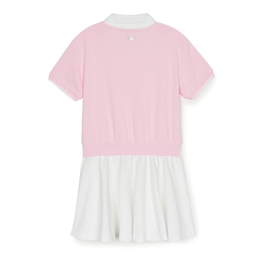 MLB KIDS 連身裙 洋裝 童裝 Varsity系列 紐約洋基隊 (7FOPV0253-50PKL)