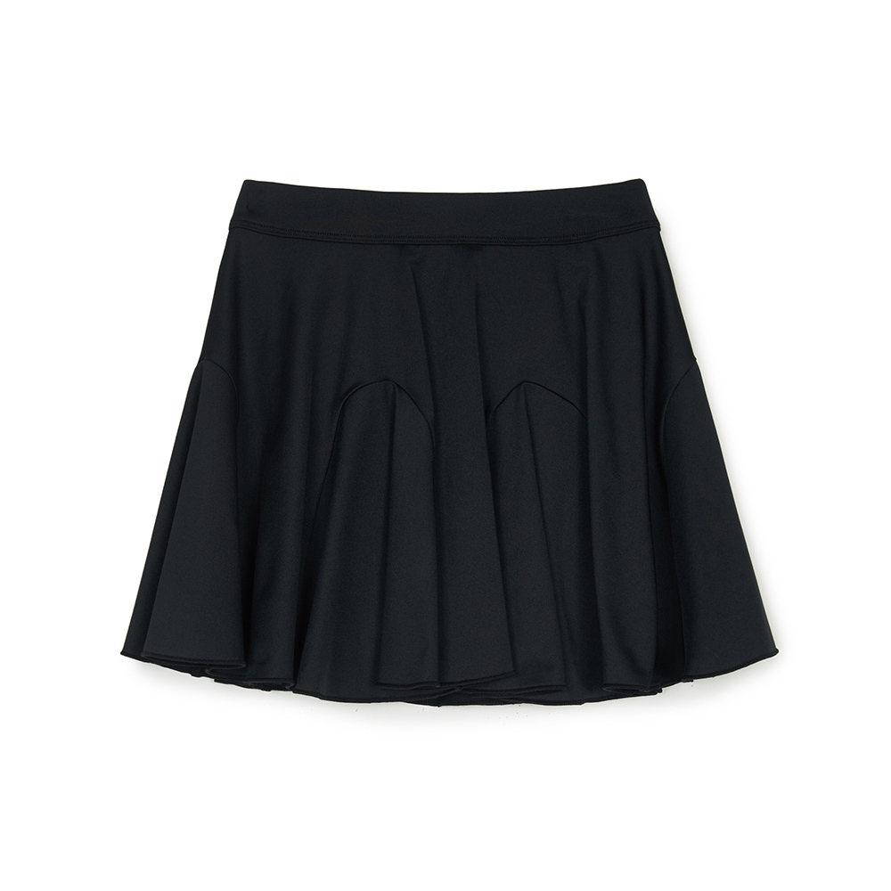 MLB KIDS 短裙 百褶裙 童裝 (7FSKB0453-00BKS)