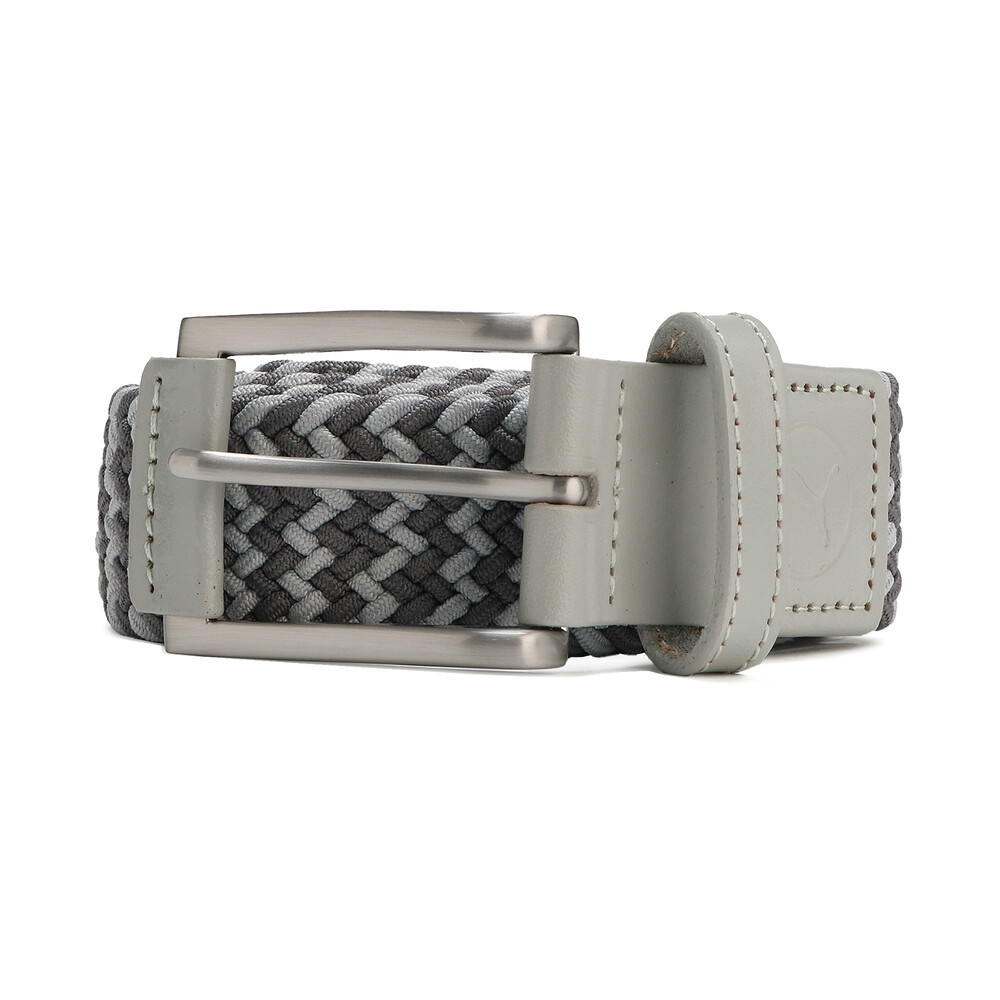 PUMA 高爾夫系列編織皮帶 男性