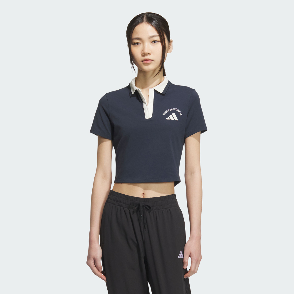 短版短袖 POLO 衫